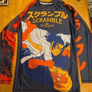 Scramble BJJ Rashguard Large Rash Guard